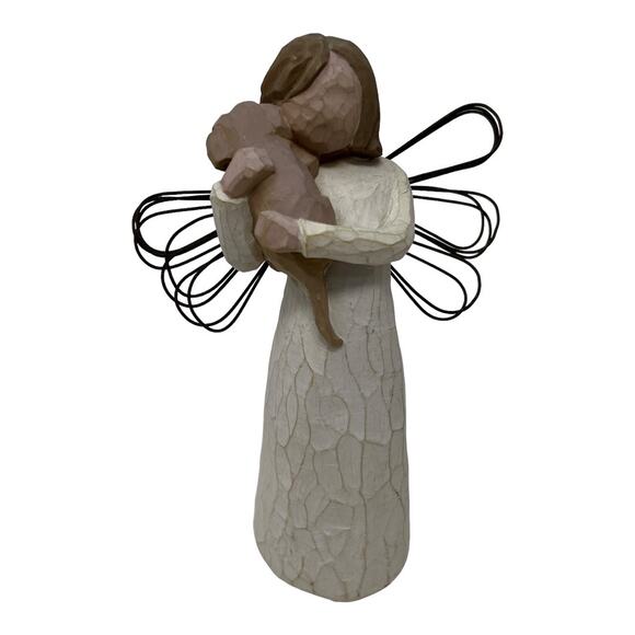 Willow Tree Angels Friendship (1999) and Thank you (2002) - Picture 3 of 5
